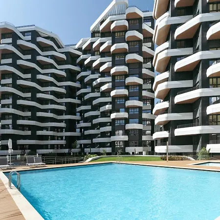 Premium Flat W/ Balcony & Pool By Hostwise Apartment *