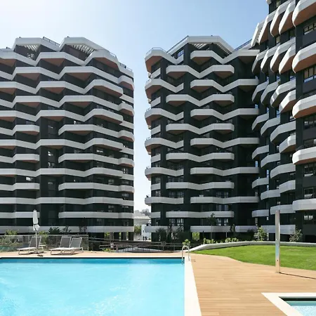 Premium Flat W/ Balcony & Pool By Hostwise *